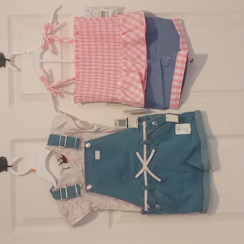 7 for all Mankind and Bonnie Jean Summer Outfits size 4T new with tags